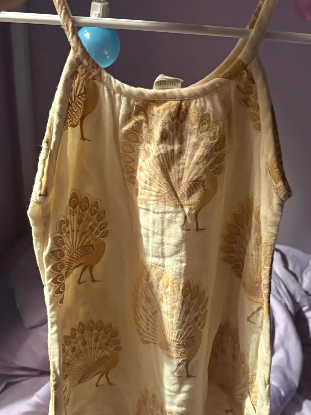 kate quinn size 2t peacocks sleeveless tunic dress